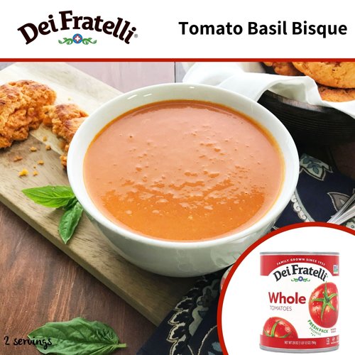 Dei Fratelli Whole Tomatoes (28 oz. cans, 12 pack) - Vine-Ripened – Non-GMO
