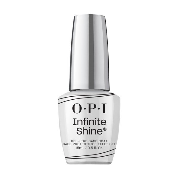OPI Infinite Shine Base Coat | Long Wear Nail Polish Base Coat | Protects Nails & Prevents Discoloration
