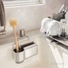 simplehuman Sink Caddy Sponge Holder, Brushed Stainless Steel
