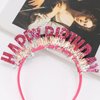 COCIDE Birthday Headbands for Women Birthday Girl Headband Birthday Tiaras for Girls Happy Birthday Crowns Party Decorations