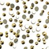 Crystal Aurum (001 AUR) Gold 2058 Swarovski Nail Art Tiny Small Mixed Sizes ss5 ss7 ss9 Flatbacks No Hotfix Rhinestones