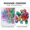EMMOR Jumbo Braiding Hair Extensions 24 Inch High Temperature Synthetic Fiber 3 pcs Box Braids Braiding Hair Twist Crochet Braids Pre Stretched Kanekalon(Ombre Light Brown)