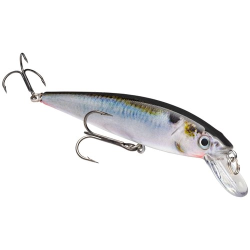 Strike King (HCKVDJ200-699) KVD Jerkbait 2-Hook Fishing Lure, 699 - Natural Shad, 3/8 oz, Weight Transfer System