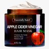Essentially KateS Apple Cider Vinegar Hair Mask 8 Fl Oz - Support Smoothness, Strength, & Shine - Fight Itchy Scalp and Soften Strands - Deep Hydration