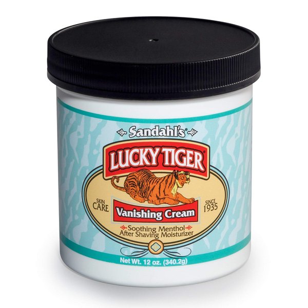 LUCKY TIGER Vanishing Cream Soothing Menthol 12oz
