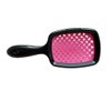 ALINEX Wet & Dry Vented Detangling Hair Brush - Hair brush for All type of Hairs with Black Pink Constrast -Hair Brush Man and Woman,Ultra-soft Tangles Hair Brush