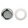 Seachoice 03101 LED Courtesy Interior Light Chrome/White Bezel - White LED
