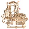Wooden Marble Run 3D Puzzle - Wood Crafts Mechanical Marble Run Assembly Building Model Kits - Wooden Puzzle DIY Brain Teaser Puzzles - Christmas Birthday Gifts for Adults & Teens Boys Girls