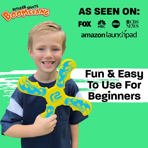 Kids Beach Toys & Beach Games - Ultimate Beach Boomerangs for Beaches - Fun Easter Basket Stuffers for Boys & Girls - Playdates Sand Toys Soft Colorful Designs & Tons Of Fun Toy Easter Gifts For Kids