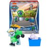 Paw Patrol, Big Truck Pups Rocky Action Figure with Clip-on Rescue Drone, Command Center Pod and Animal Friend Kids Toys Ages 3 and up