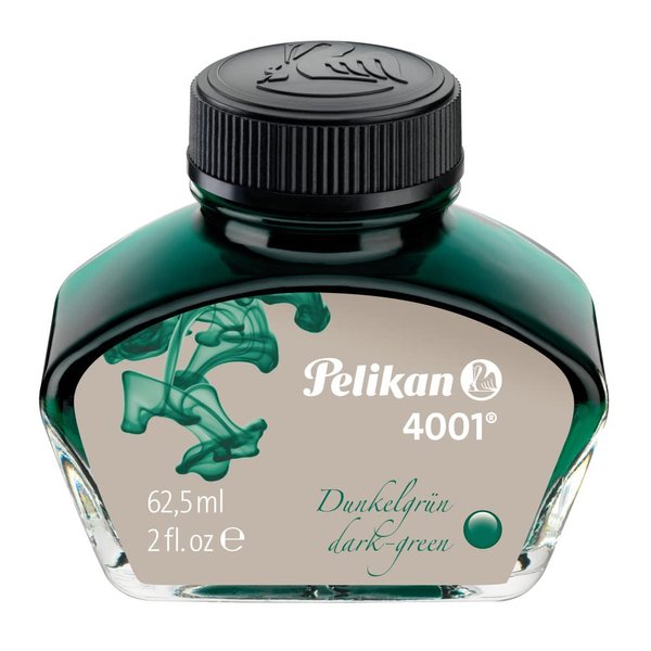 Pelikan 300063 – Ink, 62.5 ML, Dark Green