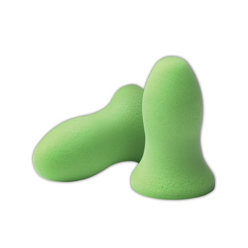 Moldex M6870 Uncorded Meteors Earplugs, NRR33, Green (200 per Dispenser)