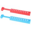 Alomejor 2pcs Table Football Counter 10 Numbers Scoring Score Counter Indicator for Standard Foosball Tables(Red&Blue)