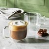 ZWILLING J.A. Henckels Cappuccino Glass Mug Set, Clear, 2-pc