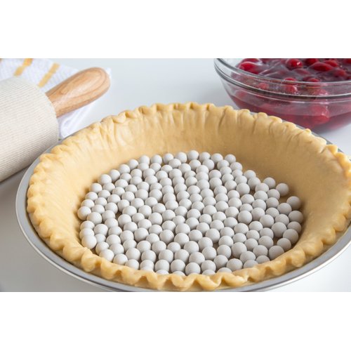 Fox Run Ceramic Pie Crust Baking Weights, 12.5-Ounce, White