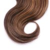 Biliisyff Piano Color P4/30 Bundles Ombre Body Wave Bundles Human Hair Bundles Brown Highlight Bundles Brazilian Remy Hair Two Tone Brown Mixed With Dark Brown Bundles for Black Women(20 22 24 inch)