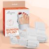 Bunion Corrector and Bunion Relief Orthopedic Bunion Splint Pads for Men and Women Hammer Toe Straightener and Bunion Protector Cushions- Relieve Hallux Valgus Foot Pain and Soothe Sore Bunions