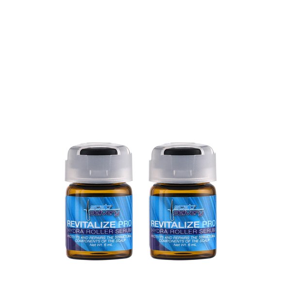 Revitalize Pro Hair Growth Serum - Advanced Hair Loss Treatment for Men and Women Minimize Loss, Strengthens and Boost Thickness Plant-Based Hair Serum for Thinning and Receding Hairline (Pack of 2)