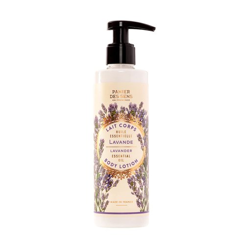 Panier des Sens Lavender Shea butter Body lotion for dry skin, body cream - Made in France 97% natural - 8.45 Floz/250ml