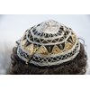 Kippah Keeper Yarmulke & Hair Clips (White), One Size