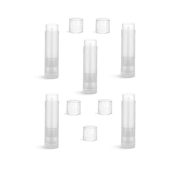 Qty 50: Transparent Lipgloss Tubes Empty