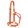 Weaver Leather Original Adjustable Nylon Horse Halter, Yearling, Orange