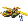 Mega Construx Heroes Wind Raider Attack Micro Action Figure Building Set