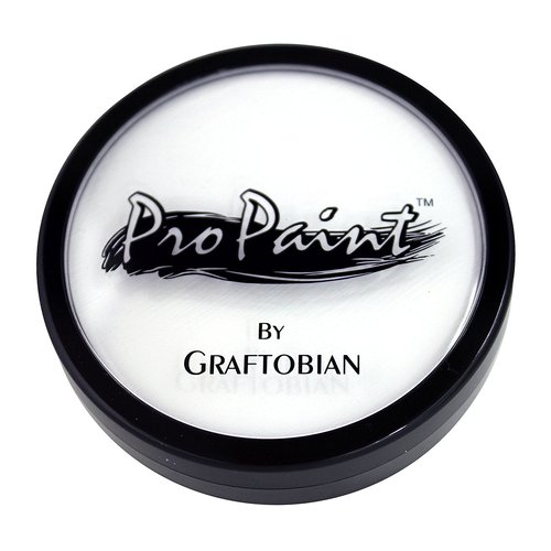 Graftobian Makeup ProPaint Face & Body Paint - White Swan 30ml - Halloween Makeup - Costume Makeup for Adults - Body Paints for Adults - Face Paint Makeup - Skin Paint - Makeup Paint