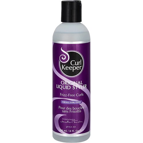 Curl Keeper Original Liquid Styler - Total Control In All Weather Conditions - Defined, Frizz-Free Curls, No Product Build-Up 8 oz