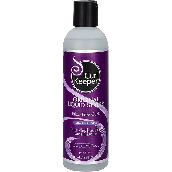 Curl Keeper Original Liquid Styler - Total Control In All Weather Conditions - Defined, Frizz-Free Curls, No Product Build-Up 8 oz