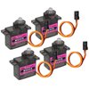Beffkkip MG90S 9g Servo Motor Micro Metal Gear for Robot Car Plane RC Helicopter Arduino