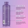 Lee Stafford Bleach Blondes Purple Shampoo for Blonde Hairs | 500ml Neutralizes Brass & Yellow Tones | For Coloured, Silver, Gray & Highlighted Hair Cleanser For Men & Women