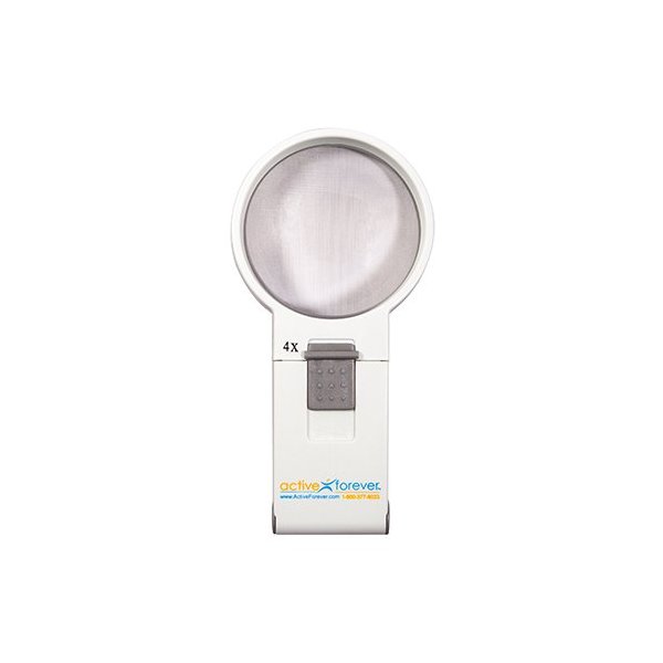 LED Hand Held Illuminated Magnifier-2.7"-4X/12D