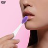 Lip Exfoliator w/AAA Battery (Lavender) - Silicone Lip Brush for Dry, Chapped, & Chafing Lips - Soft Bristle Lip Brush Exfoliating Tool for Smooth, Luscious Lips - Lip Products for Women & Men…
