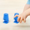 VOSAREA Clockwork Legged Robot Toy Movements, 8pcs Replacement Wind up Toys Movement Mechanism DIY Clay Material Accessories for Clay Work Repair Kid Toy Part