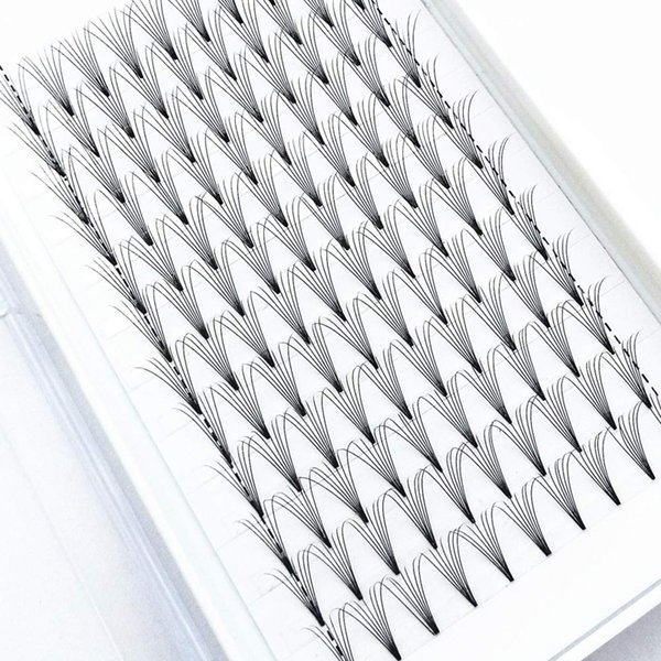 120pcs 8-18MM to choose 7D Volume Fans Eye Lashes Extensions Thickness 0.07mm, D Curl, Grafting Nature Long Individual False Eyelashes Makeup Black Soft Fake Eye Lashes Clusters (15MM)