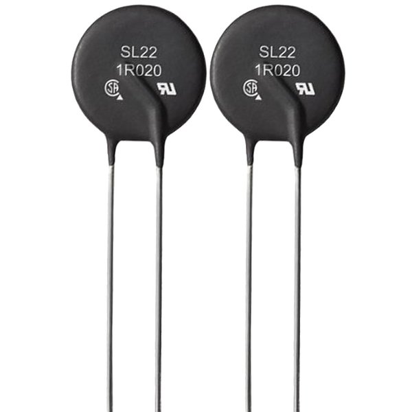 Ametherm SL22 1R020 (Pack of 2) NTC THERMISTOR,ICL 1 OHM 20% 20A 22MM, (Also SG100, SG301)