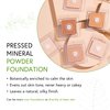 Honeybee Gardens Pressed Mineral Powder Foundation Refill, Avignon, Pale Light Neutral Shade, Adjustable Coverage, Natural Finish, With Botanical Extracts And Vitamin E, 7.5g