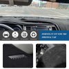 Black Dashboard Cover Dash Mat Compatible with Toyota Camry 2007 2008 2009 2010 2011Dashboard Cover Carpet