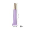 Beaupretty Empty Plastic Soft Squeeze Tubes Refillable Cosmetic Eye Cream Tube Bottle Sample Travel Container Dispenser for Eyecream Lip Balm Gloss 20ml