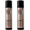 Watercolors Color Depositing Shampoo, Semi Permanent Hair Color 8.5 oz - MOCHA DRENCH (2 PACK)