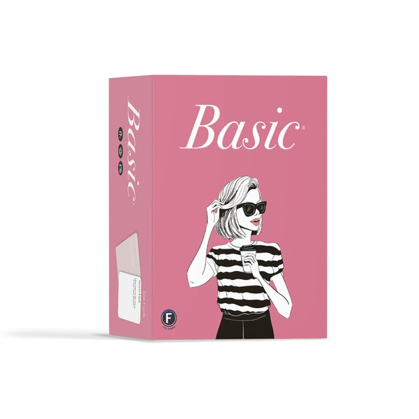 FITZ Basic Party Game - Hilarious Girls Night Card Game for Bachelorette Parties - 350 Questions, Answers and Dares, Ages 17+, 4-10 Players, 30-60 Min Playtime, Made by Fitz Games