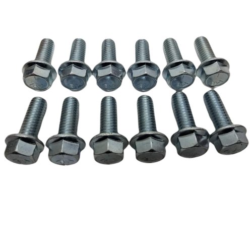 Z Whip SBC INTAKE MANIFOLD BOLT KIT HIGH STRENGTH ZINC COATED 3/8-16 BOLTS Compatible with Chevrolet V8 Small Blocks 265 283 305 327 350 383 400 1955-1995 Gen I heads