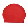 Arena Unisex Adults Soft Latex Swim Cap for Training and Fitness Swimming, Elastic Bathing Cap for Long Hair, Reinforced Edge, Red