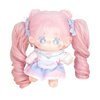 CALEMBOU Plush Doll, 20cm Cute Cotton Doll with Skeleton, Anime Plushies Soft Stuffed Dress Up Doll, Kawaii Plush Toys Gift Come with Doll Clothes (Doll&Clothes-Maybe-Pink)
