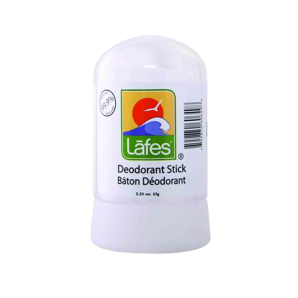 Lafe's Natural Deodorant | Unscented Crystal Mineral Rock Natural Deodorant | 2.25 Ounce | 6 Pack