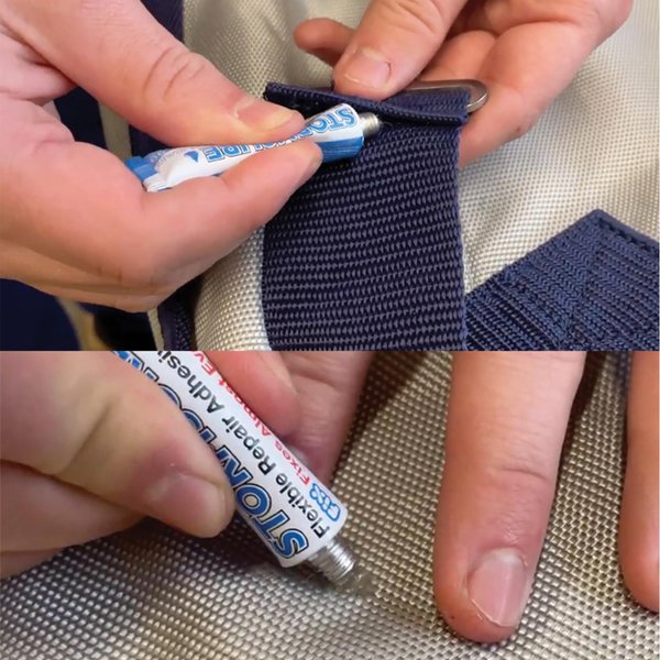 Stormsure Flexible Repair Adhesive Multi-Pack: 3 x 5g Clear Tubes for Fabric, Footwear, Outdoor Gear & More - Strong, Waterproof, & Flexible
