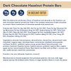 Zing Dark Chocolate Hazelnut Vegan Protein Bars, Gluten Free with High Protein, High Fiber, Dairy Free Nutrition Bars, Plant Based Protein, Kosher, Low Sugar, No Sugar Alcohols - 12 count