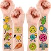 100 PCS Pickleball Ball Temporary Tattoos Sticker Sports Themed Birthday Party Decorations Supplies Favors Gifts Girls Boys Cute Tattoo School Reward Game Sporting Celebrations