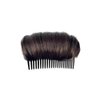 Hair Bump Up Comb Half Pill Head Coiffure Lazy Fluffy Hair Comb Hair Clips Fluffy Tie Hair Jewelry Heightening Hair Clips Volume Up Hairstyle Clip (Dark brown)